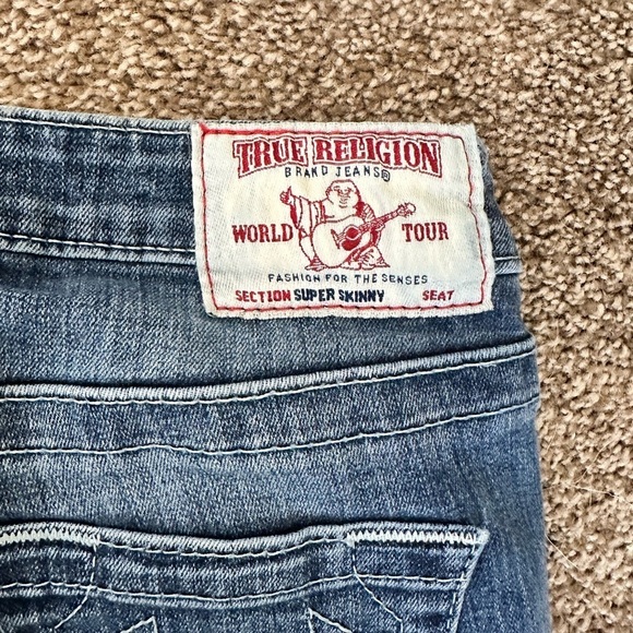 True Religion Halle Super Skinny Jeans - Picture 3 of 4